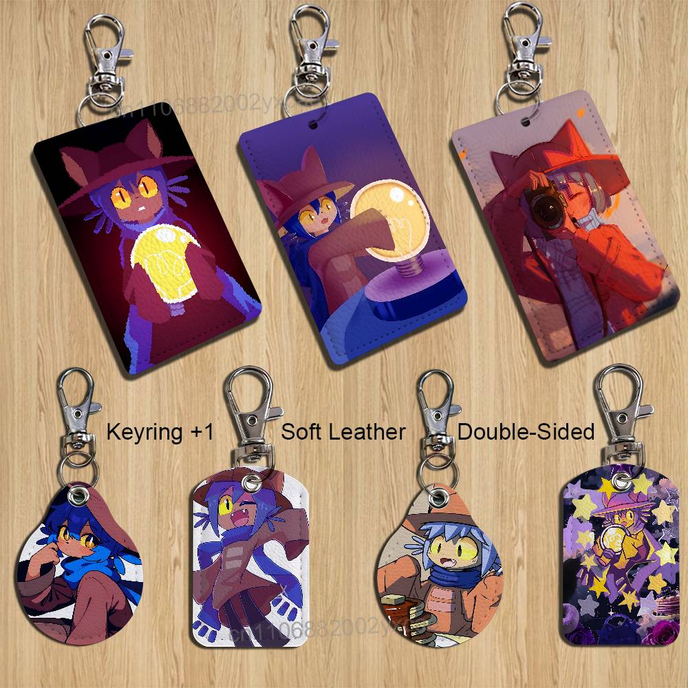 Leatherwork Keychain - Lindo Porta Tarjetas Niko OneShot para