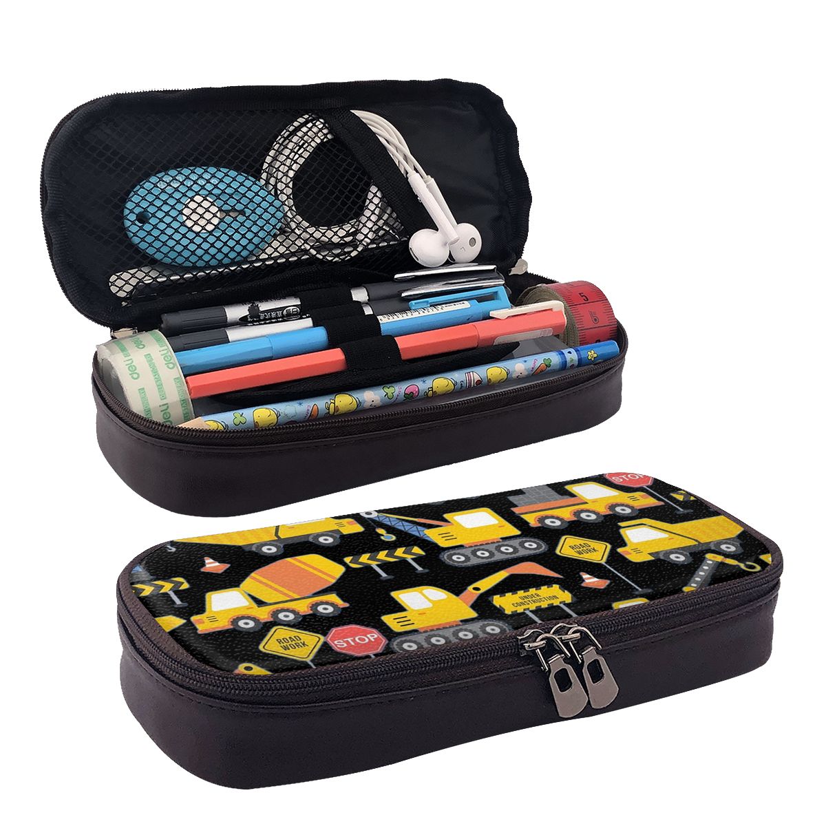 Leatherwork Patterns Free - Estuche de cuero azul con diseño