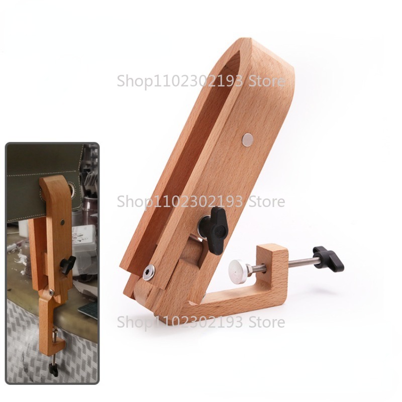 Leatherwork Hammer - Abrazadera de madera plegable ajustable para