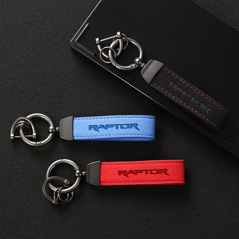 Leatherwork Keychain - LLavero de coche de cuero de