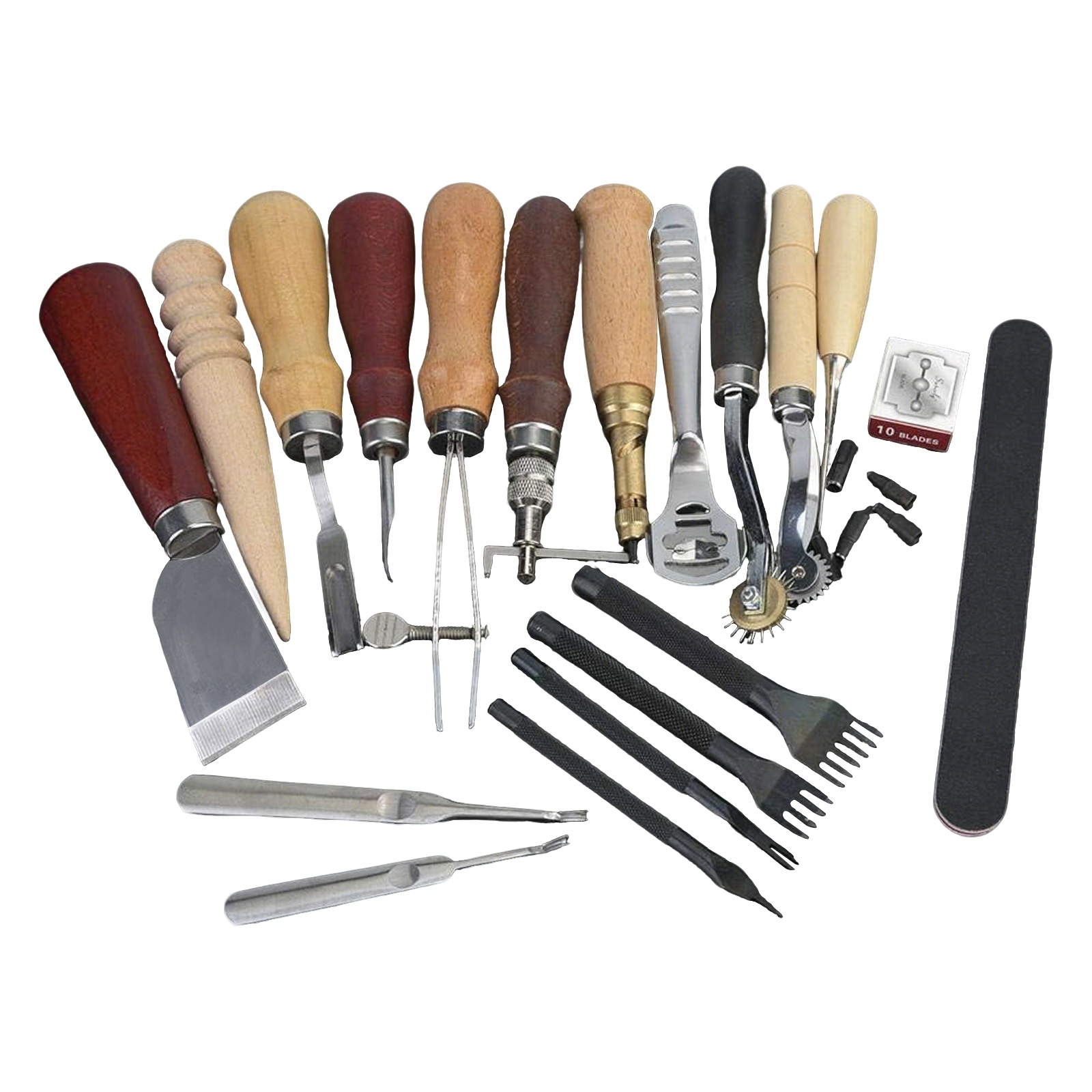 Leatherwork Projects - Herramientas para Trabajar el Cuero, Kit