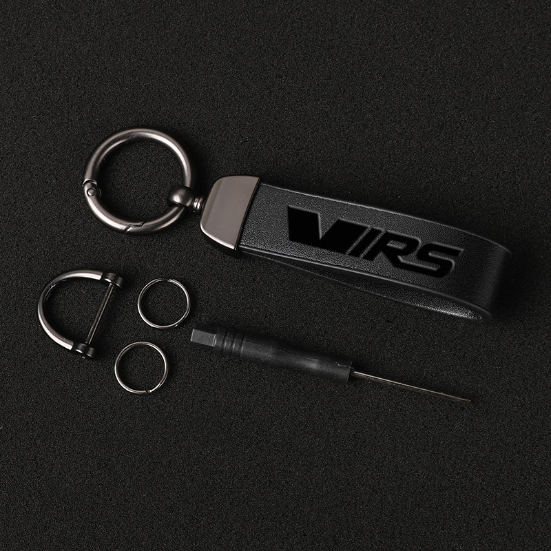 Llavero de Cuero Genuino de Lu - Leatherwork Keychain reseña y precio
