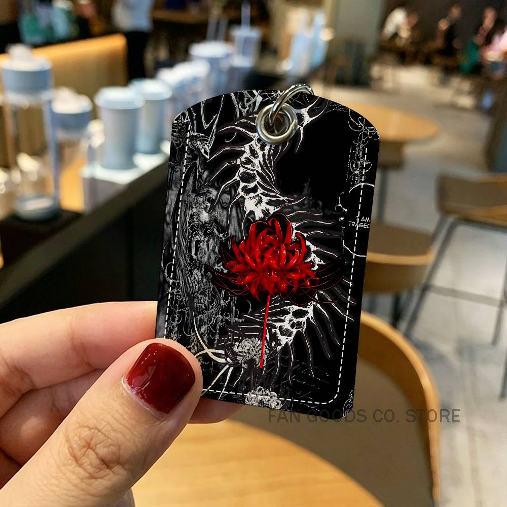 Porta Tarjetas con Diseño de L - Leatherwork Keychain reseña y precio