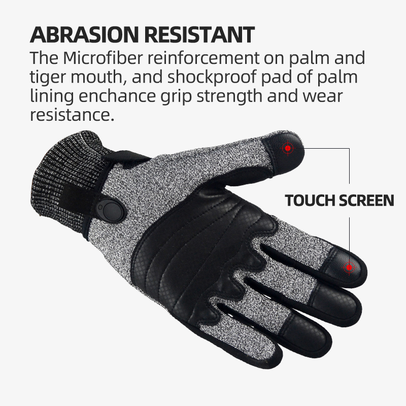 XYEHS Guantes tácticos anticor - Leatherworking Leveling reseña y precio