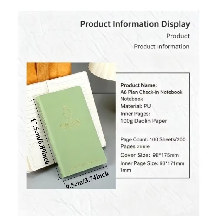 Cuaderno planificador diario A - Leather Work Notebook reseña y precio
