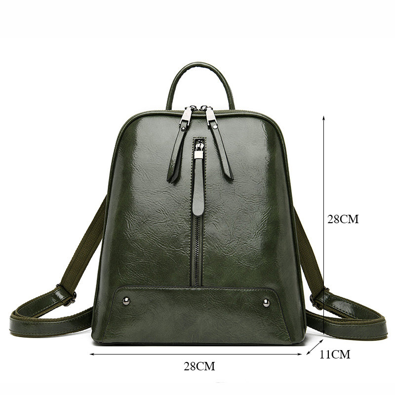 Mochila de cuero para mujer, b - Leather Work Backpack reseña y precio