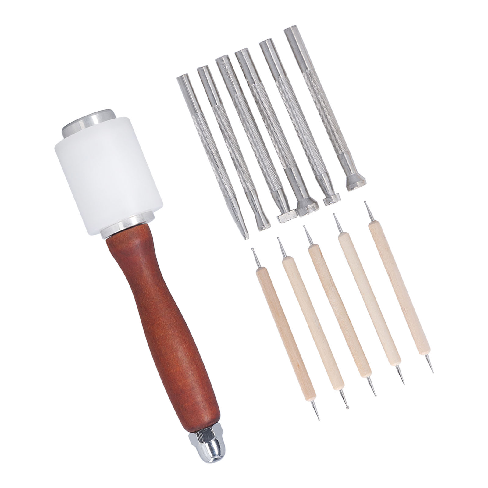 Juego de 12 Herramientas de Es - Leatherwork Hammer reseña y precio