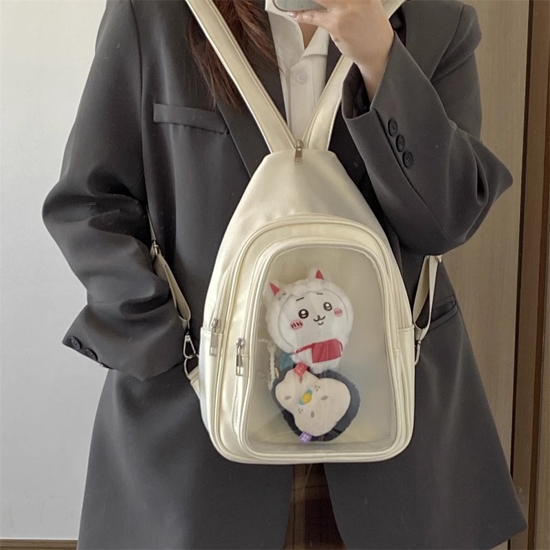 JIAERDI-Bolso Ita de Anime par - Leather Work Backpack reseña y precio