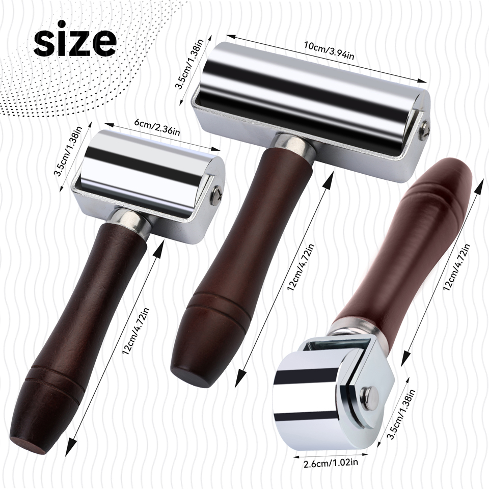 KRABALL-rodillo de borde de pr - Leatherwork Projects reseña y precio