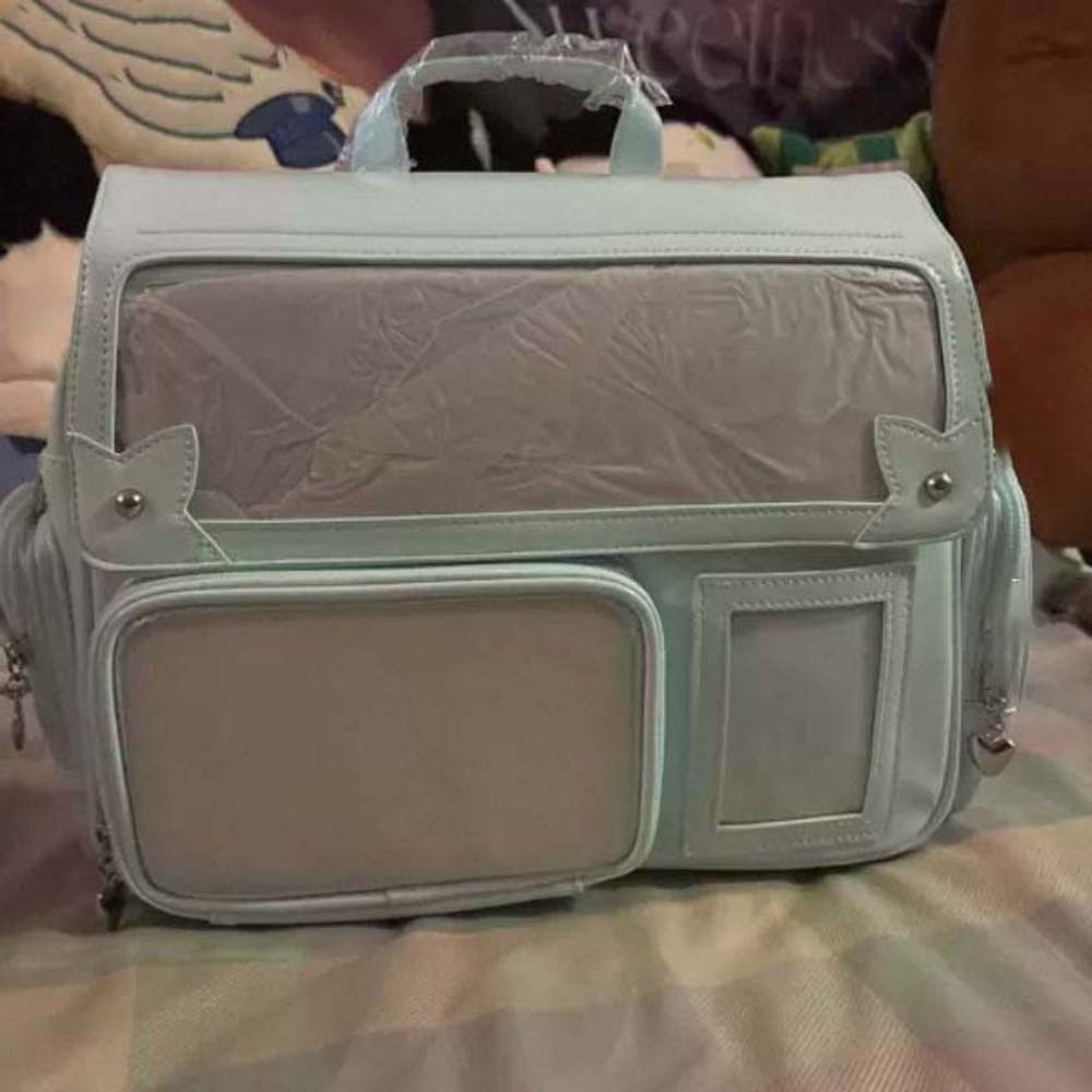 Mochila Ita Transparente Conve - Leather Work Backpack reseña y precio