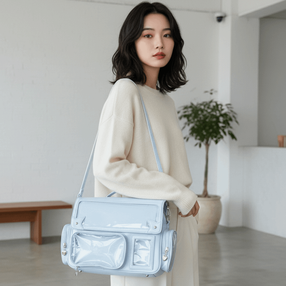 Mochila Ita Transparente Conve - Leather Work Backpack reseña y precio