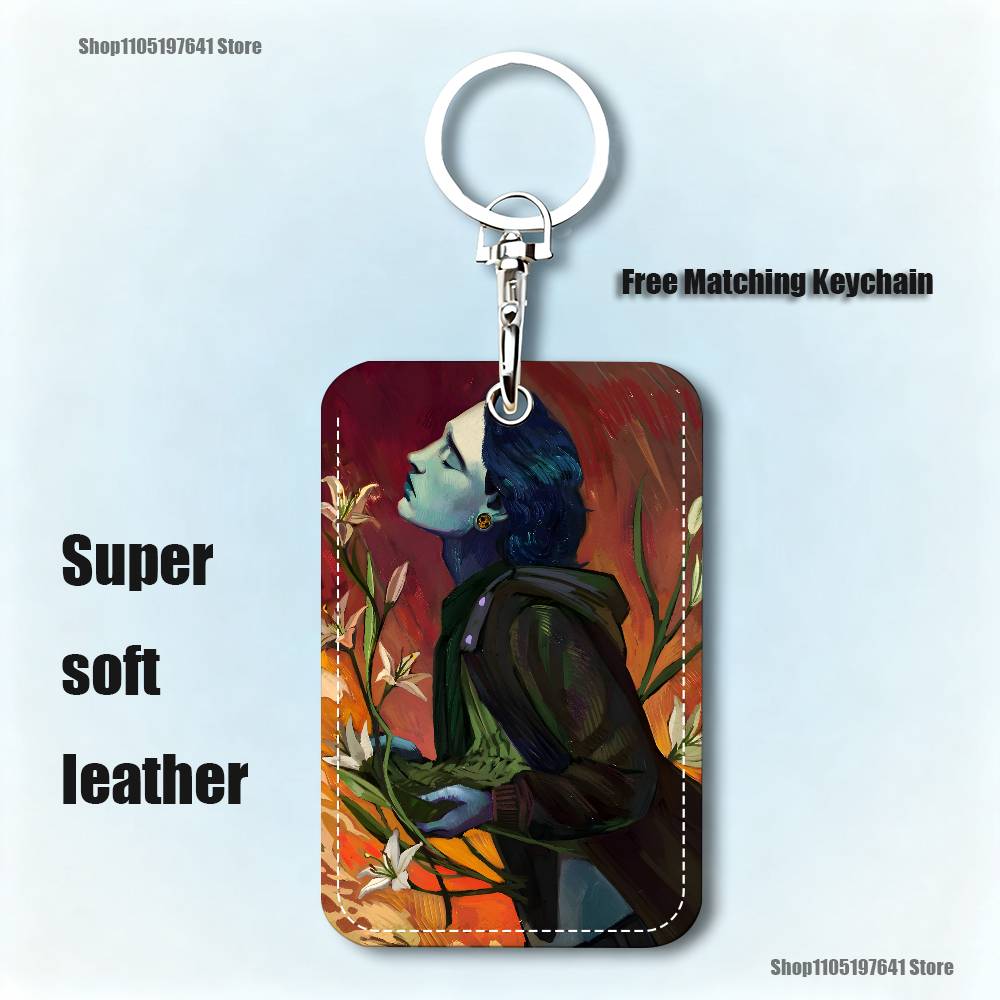 Llavero con diseño de tarjeter - Leatherwork Keychain reseña y precio