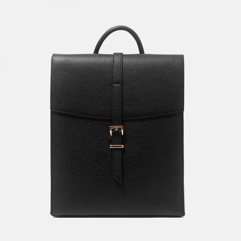 Mochila de Cuero Genuino de Pr - Leather Work Backpack reseña y precio