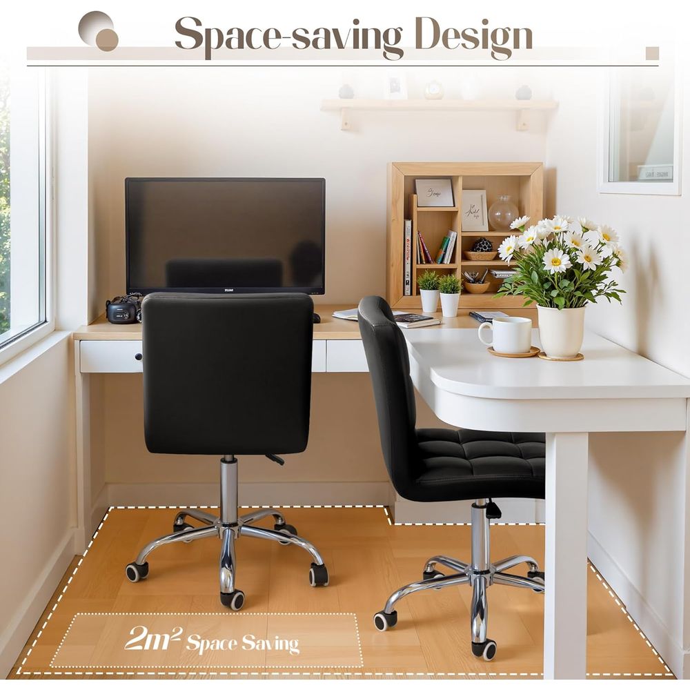 Silla de Oficina Giratoria Aco - Leatherwork Desk reseña y precio
