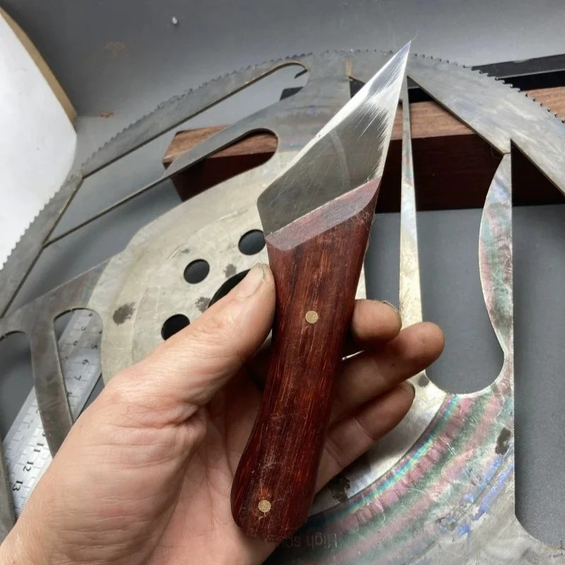 Cuchillo de 17 cm de acero de  - Leatherwork Projects reseña y precio