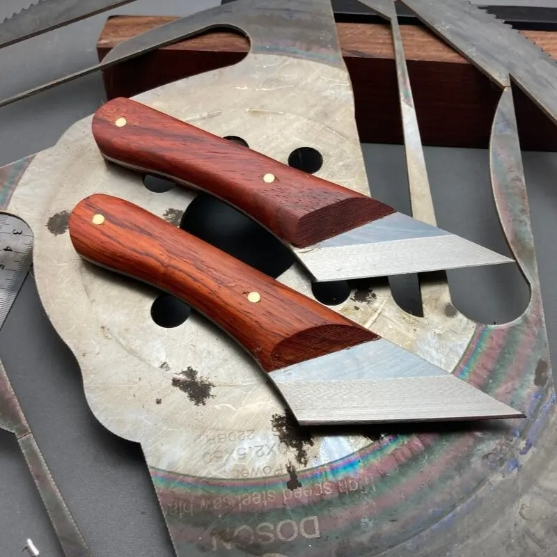 Cuchillo de 17 cm de acero de  - Leatherwork Projects reseña y precio