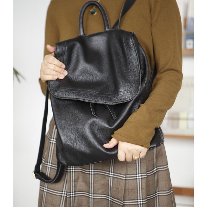 2025 nueva mochila de piel de  - Leather Work Backpack reseña y precio