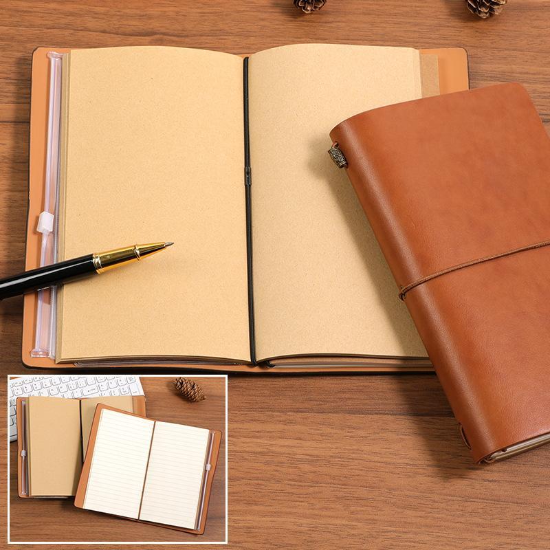 Cuaderno recargable de cuero P - Leather Work Notebook reseña y precio