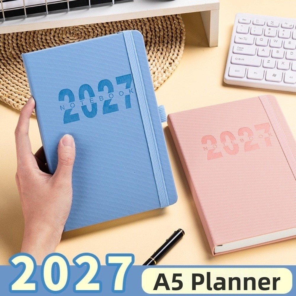 Agenda 2027 en inglés, bloc de - Leather Work Notebook reseña y precio
