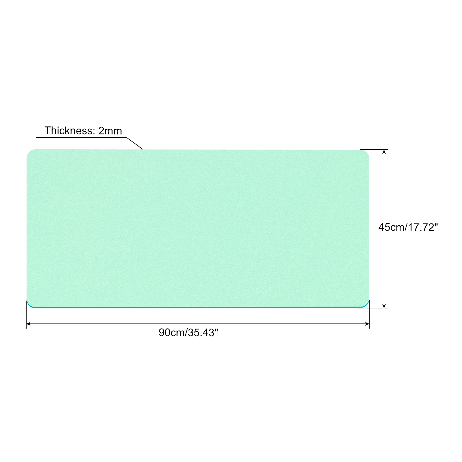 Alfombrilla protectora para es - Leatherwork Desk reseña y precio