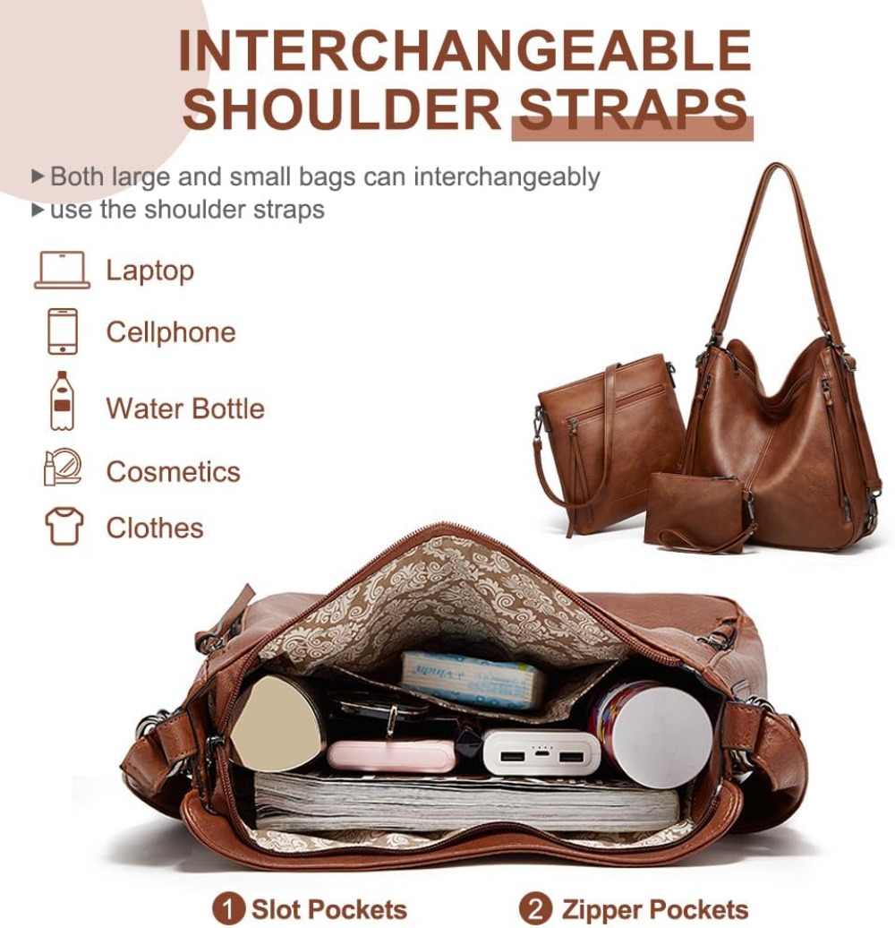 Bolso tote de lujo para mujer, - Leather Work Backpack reseña y precio