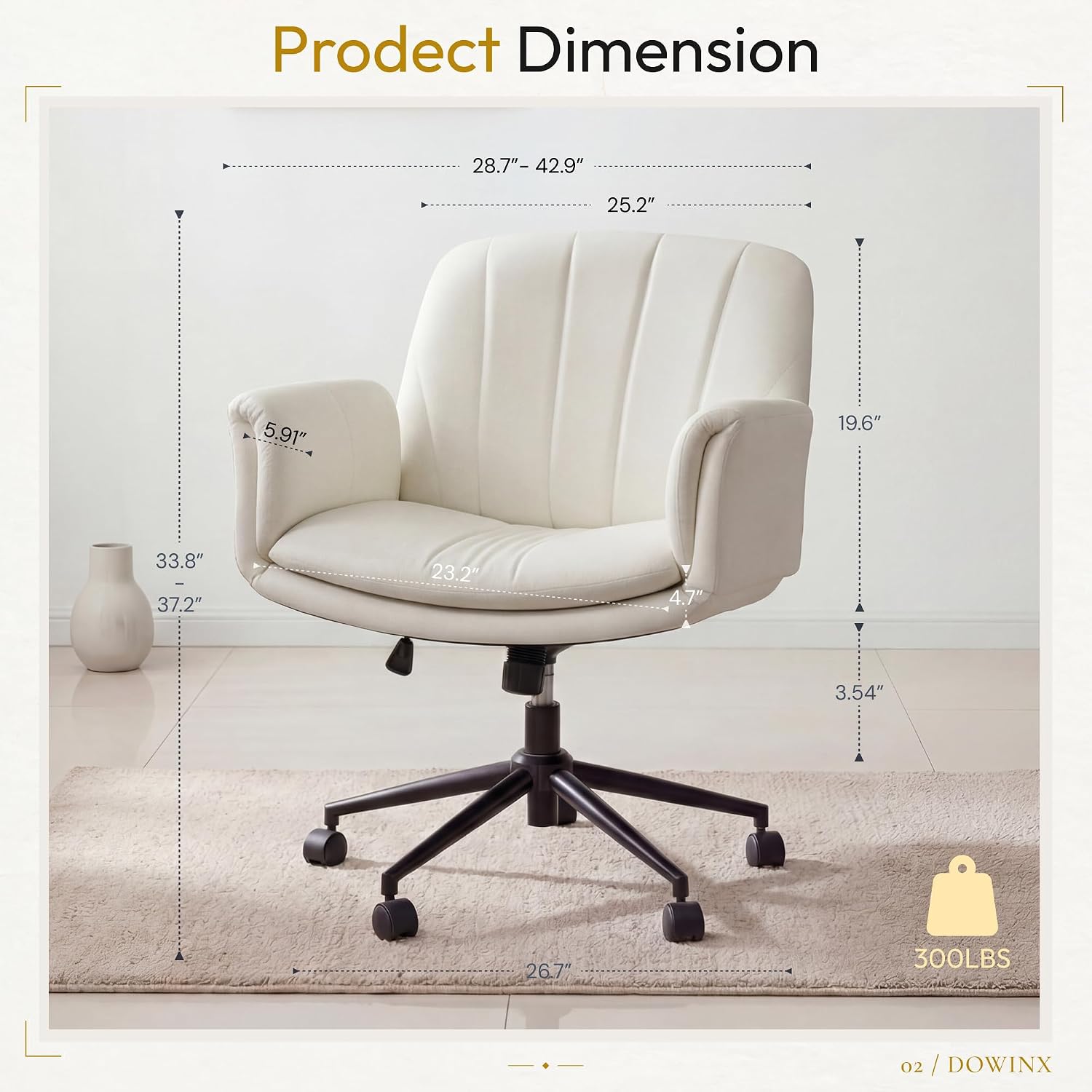 Silla giratoria con ruedas de  - Leatherworking Leveling reseña y precio
