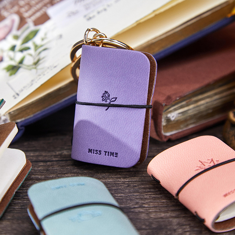 Mr. Paper 2 llaveros de diario - Leather Work Notebook reseña y precio