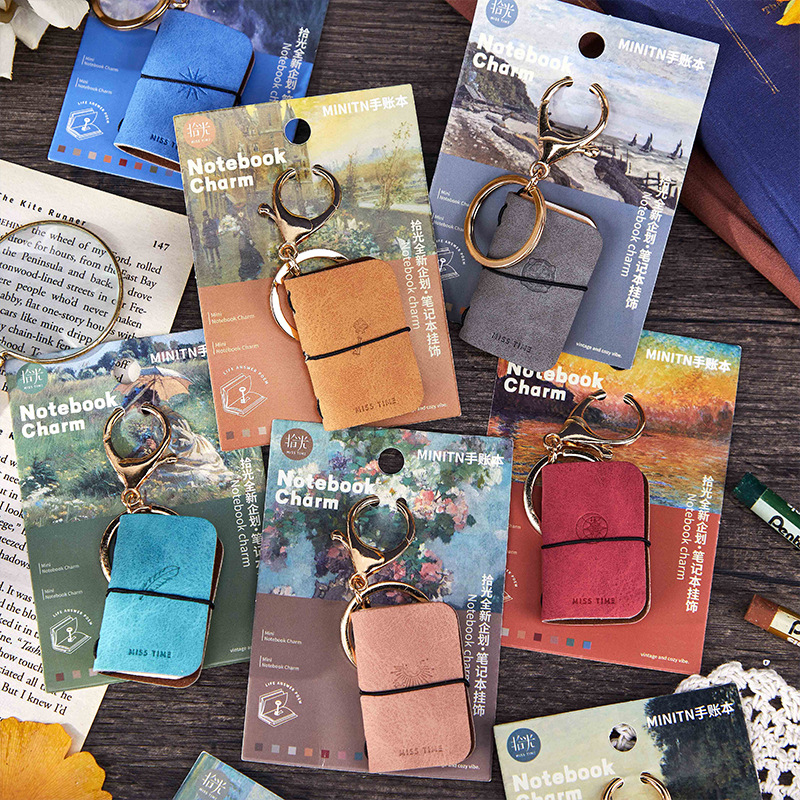 Mr. Paper 2 llaveros de diario - Leather Work Notebook reseña y precio