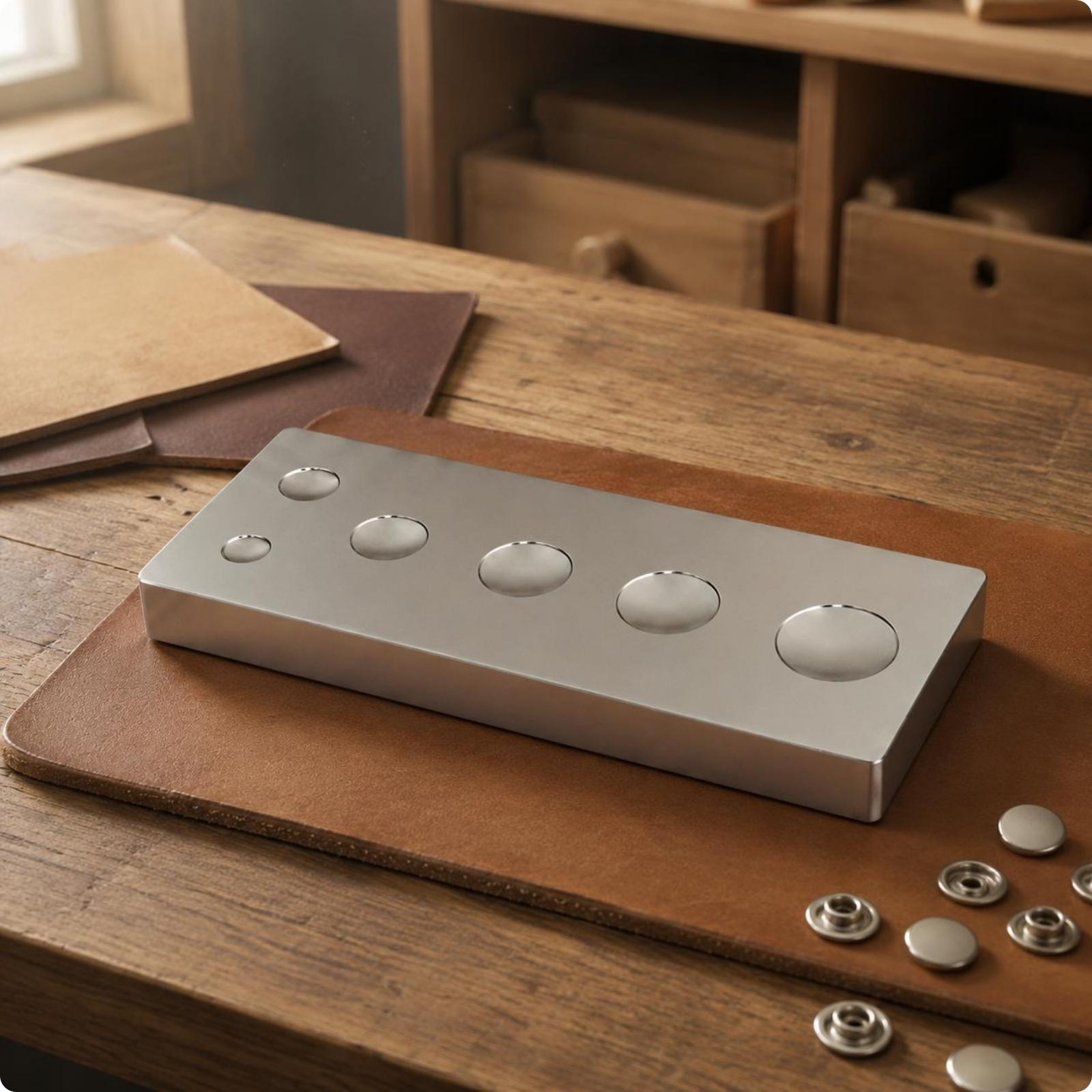 Base para Remaches a Presión M - Leatherworker Block reseña y precio