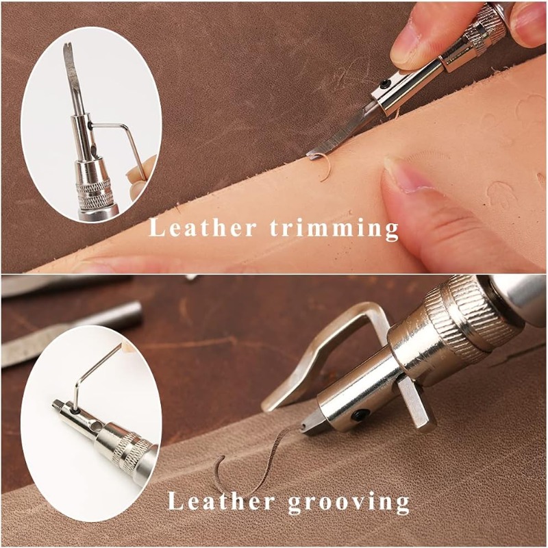 Kit de Herramientas para Cuero - Leatherwork Edge Beveler reseña y precio