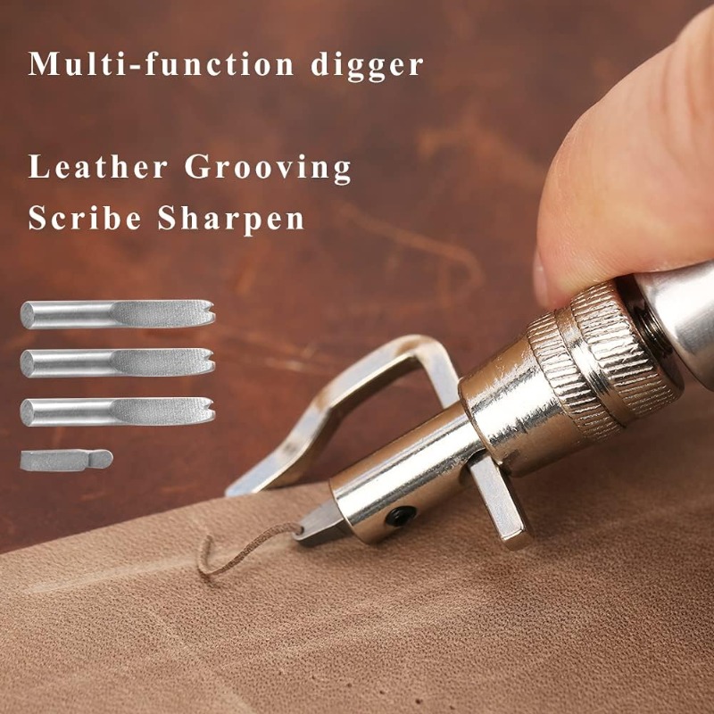 Kit de Herramientas para Cuero - Leatherwork Edge Beveler reseña y precio