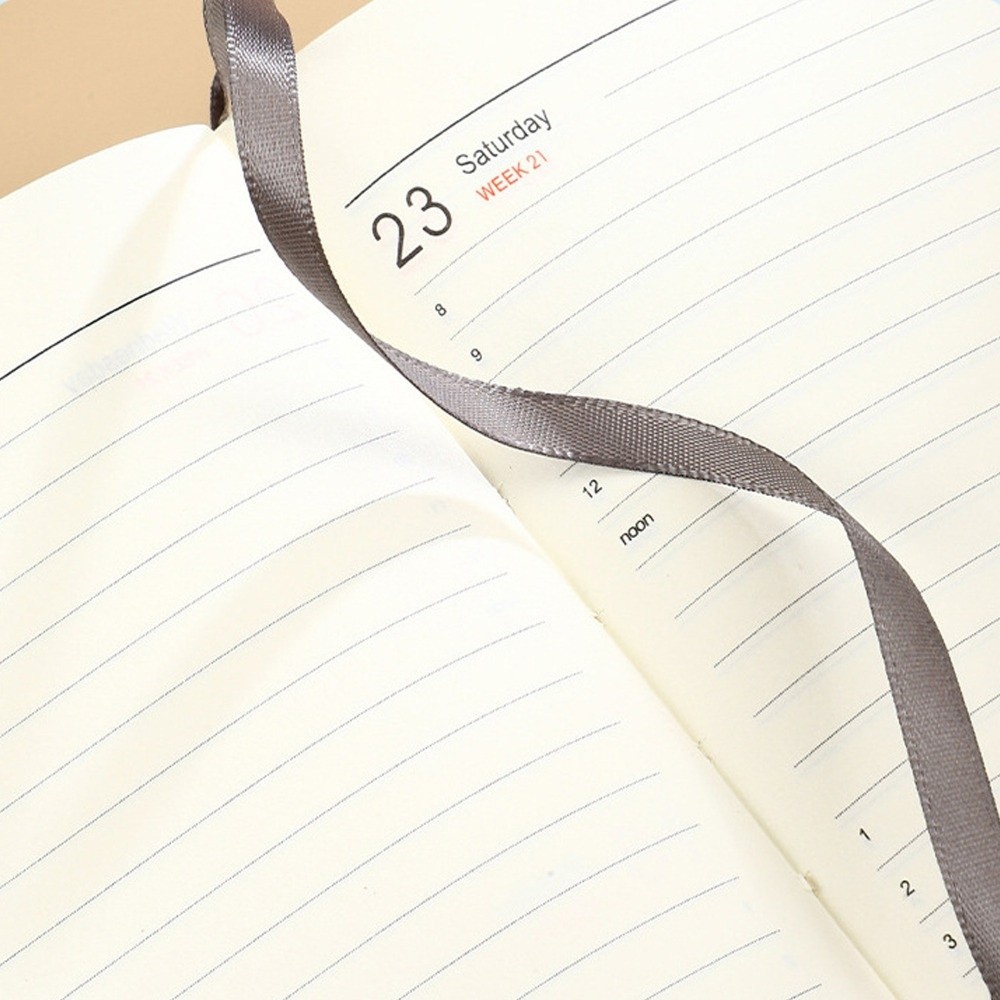 Planificador de Trabajo de Ofi - Leather Work Notebook reseña y precio