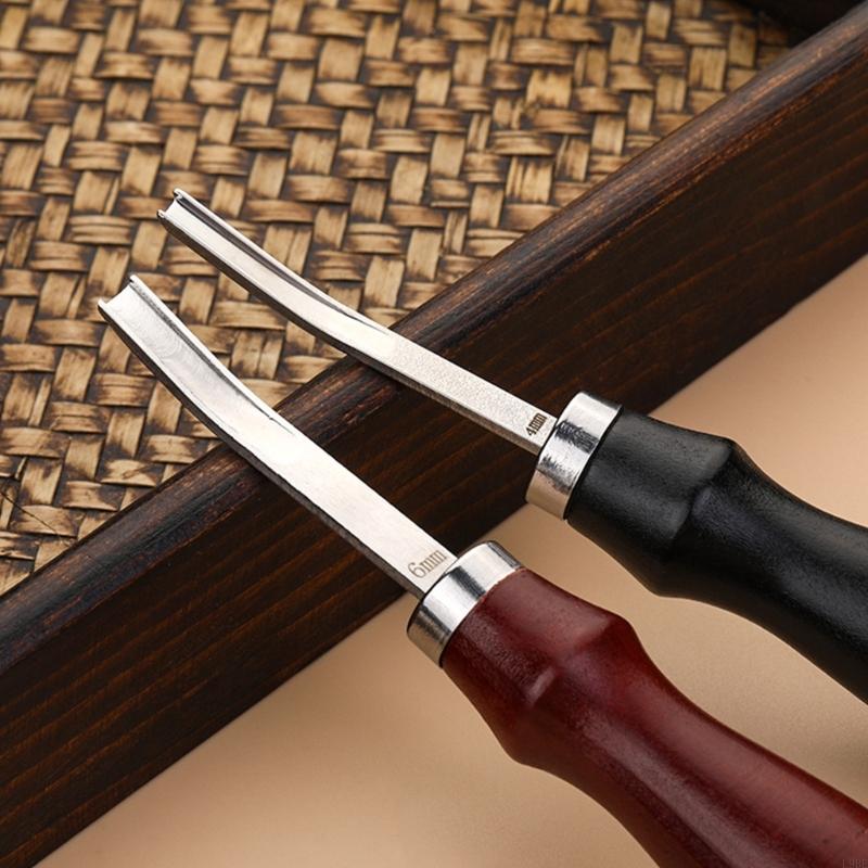 Herramienta biseladora bordes  - Leatherwork Edge Beveler reseña y precio