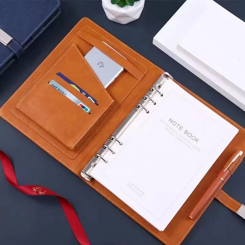 Cuaderno de tapa dura A5 de cu - Leather Work Notebook reseña y precio