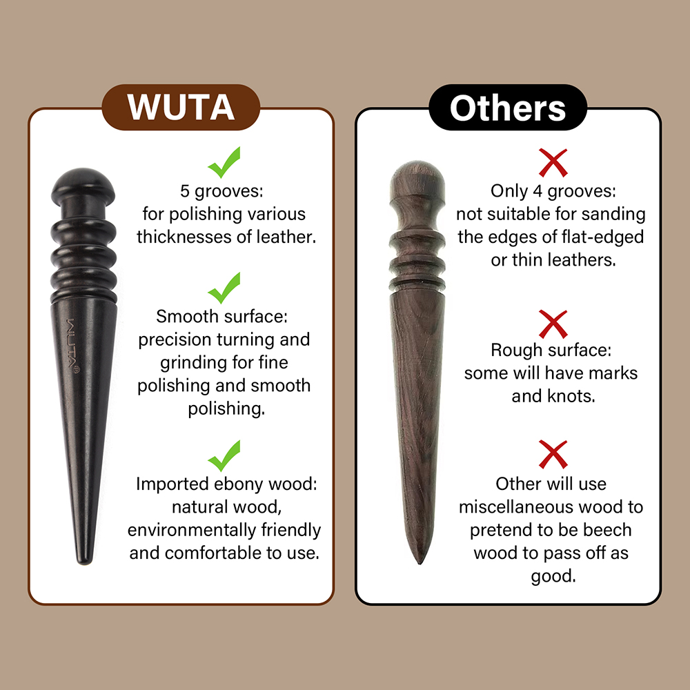 WUTA, 1 unidad, pulidor de bor - Leatherwork Hammer reseña y precio