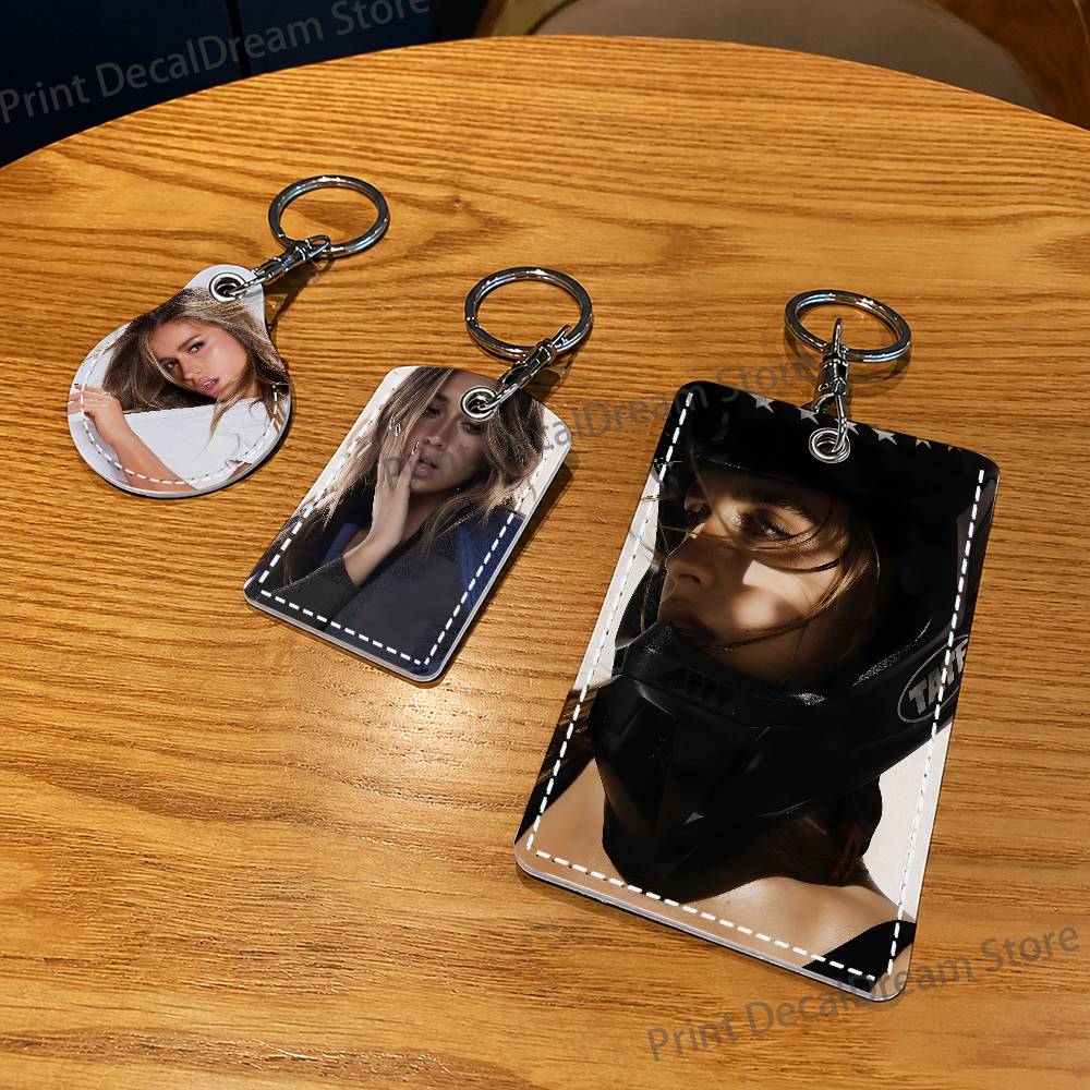 Llavero Singer T-Tate McRae, s - Leatherwork Keychain reseña y precio