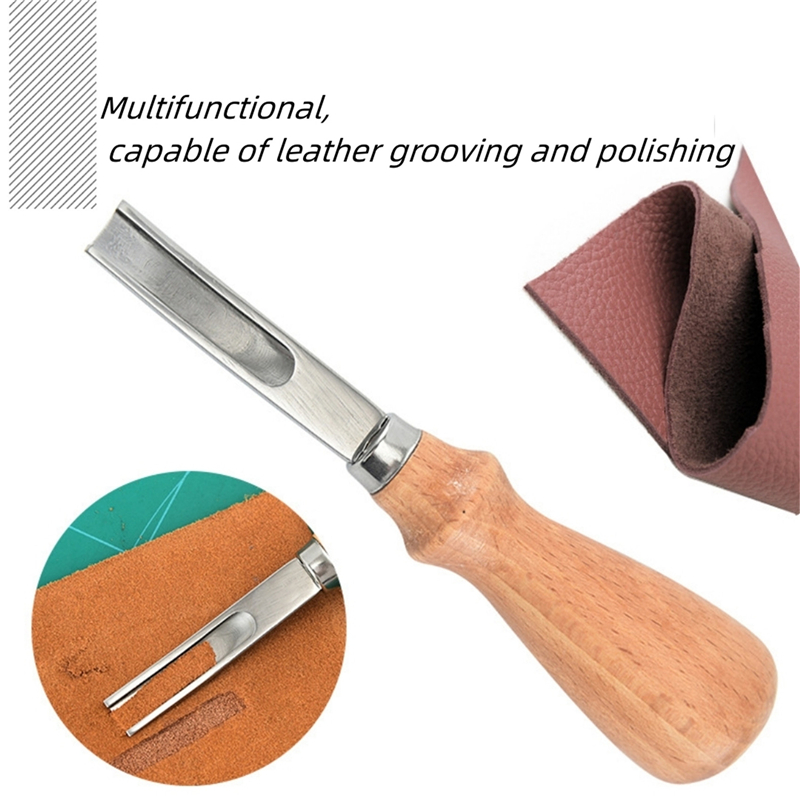 Práctico biselador de bordes p - Leatherwork Edge Beveler reseña y precio