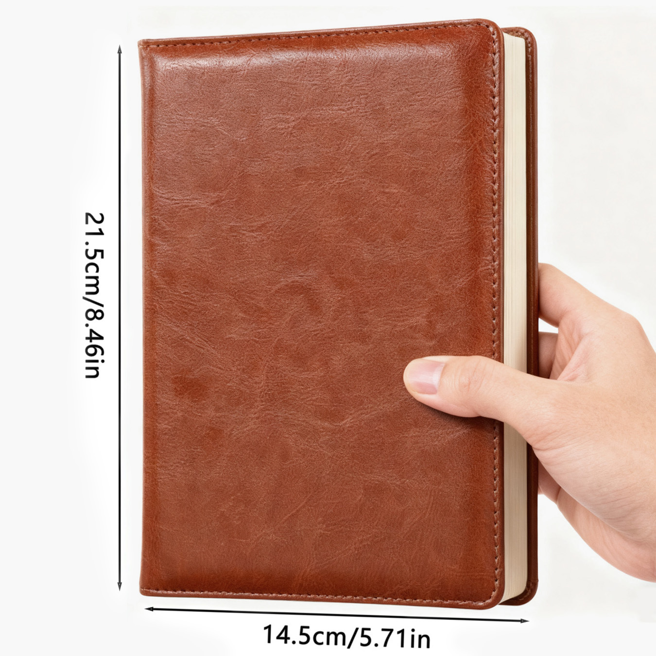 Diario de cuero vintage con il - Leather Work Notebook reseña y precio
