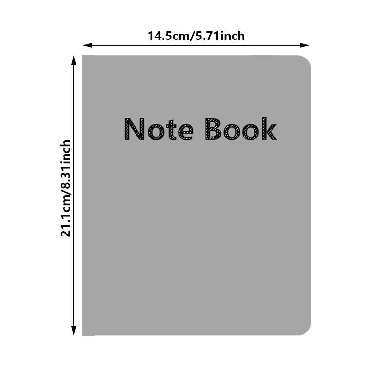 Cuaderno A5 Personalizable de  - Leather Work Notebook reseña y precio