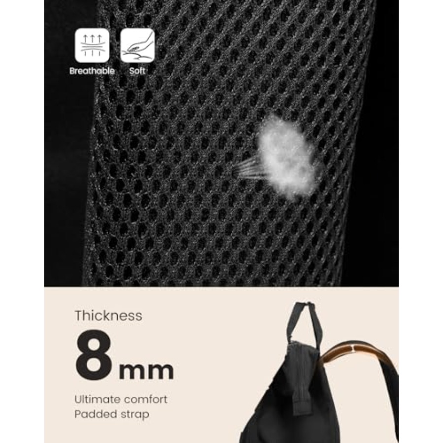 Mochila para portátil para muj - Leather Work Backpack reseña y precio