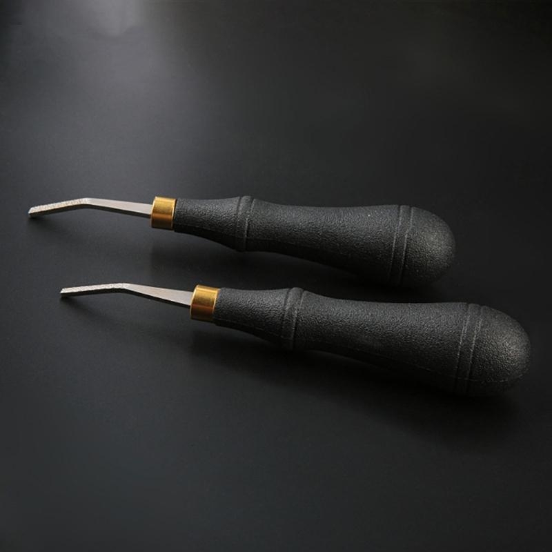 Herramienta trabajo cuero acer - Leatherwork Edge Beveler reseña y precio