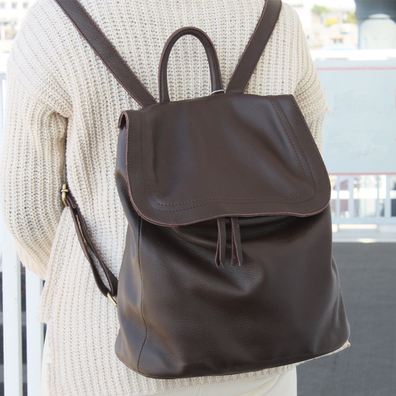 Mochila de diseño de cuero gen - Leather Work Backpack reseña y precio