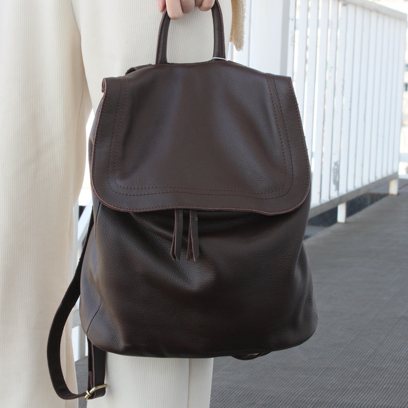 Mochila de diseño de cuero gen - Leather Work Backpack reseña y precio