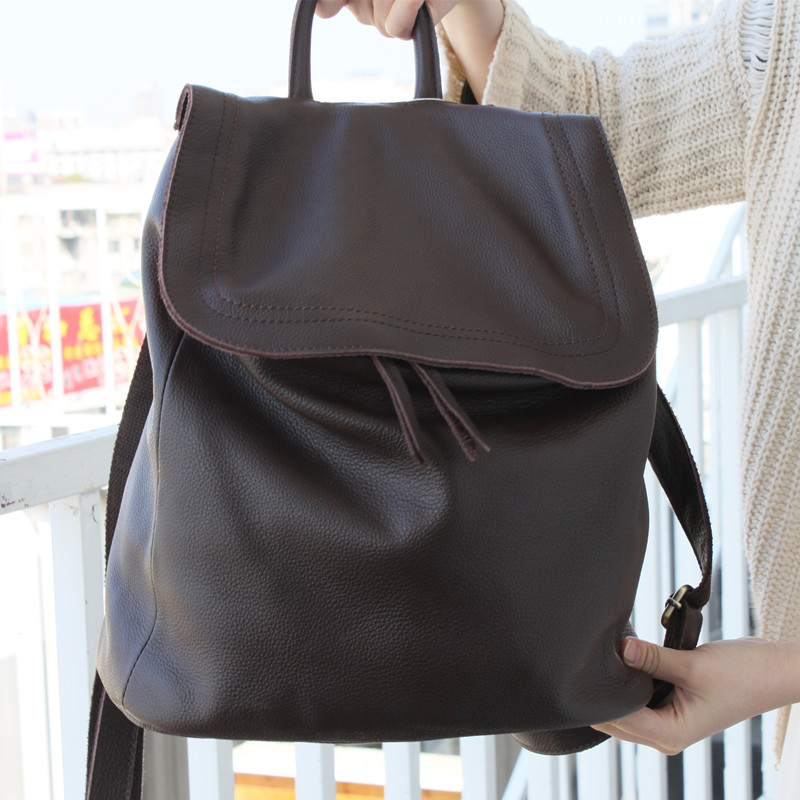 Mochila de diseño de cuero gen - Leather Work Backpack reseña y precio